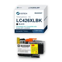 Tinte kompatibel mit Brother LC426XLBK MFC-J4335DW...