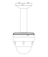 Dahua PFA102 Aufhängeadapter Kamera-Zubehör Aluminium Ø 169 mm x 37 mm 1 Zoll PF