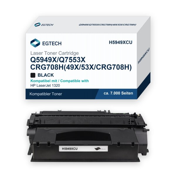 Toner kompatibel mit HP Q5949X 1320 1320N 1320TN 1320NW 3390 3392 P2015 P2015D