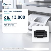 Toner kompatibel mit HP Q7551X M3027MFP P3005 P3005D P3005X P3005N P3005DN M3035