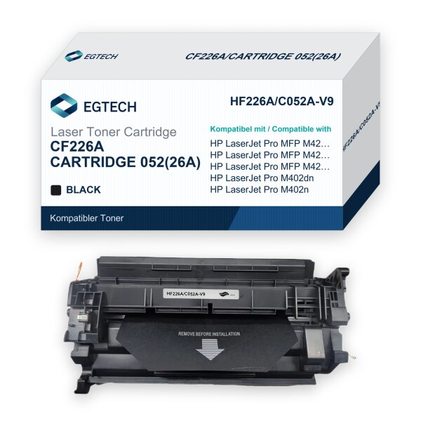 Toner kompatibel mit HP CF226A Pro MFP M426dw M426fdw M426fdn M402dn M402n M402d