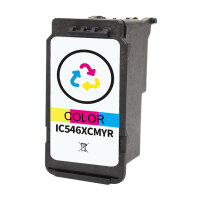 Tinte kompatibel mit Canon CL-546 XL Mehrfarbig PIXMA...