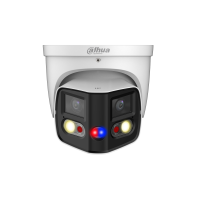 Dahua IPC-PDW3849-A180-E2-AS-PV-0280B IP Eyeball Überwachungskamera 8MP 2X4MP WizSense Starlight