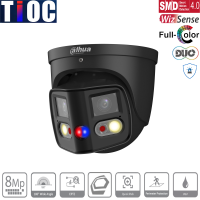 Dahua IPC-PDW3849-A180-E2-AS-PV-0280B-Black IP Eyeball...