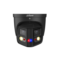 Dahua IPC-PDW3849-A180-E2-AS-PV-0280B-Black IP Eyeball Überwachungskamera 8MP 2X4MP WizSense Starlight