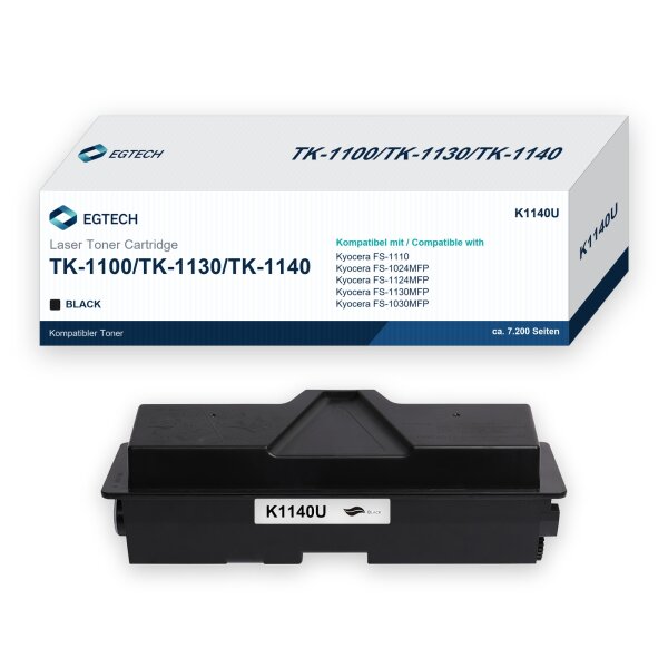 Toner kompatibel mit Kyocera TK-1100 FS-1110 FS-1024MFP FS-1124MFP FS-1130MFP