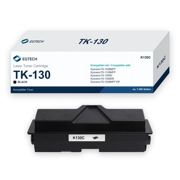 Toner kompatibel mit Kyocera TK-130 FS-1028MFP FS-1128MFP FS-1300D FS-1350DN