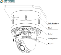 Dahua SD42216DB-HC HDCVI PTZ Überwachungskamera 2MP Starlight 5 – 80 mm motor Objektiv IP66 IK10