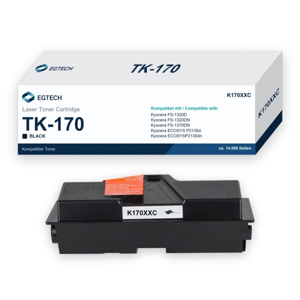 Toner kompatibel mit Kyocera TK-170 FS-1320D FS-1320DN FS-1370DN ECOSYS P2135d