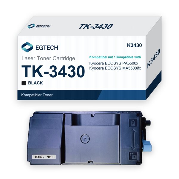 Toner kompatibel mit Kyocera TK-3430 ECOSYS PA5500x MA5500ifx Schwarz