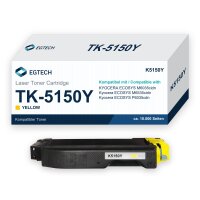 Toner kompatibel mit Kyocera TK-5150Y Gelb ECOSYS...