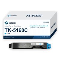 Toner kompatibel mit Kyocera TK-5160C Cyan ECOSYS P7040cdn