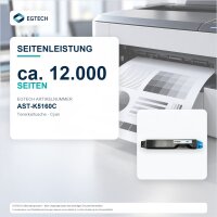 Toner kompatibel mit Kyocera TK-5160C Cyan ECOSYS P7040cdn