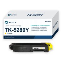 Toner kompatibel mit Kyocera TK-5280Y Gelb ECOSYS...