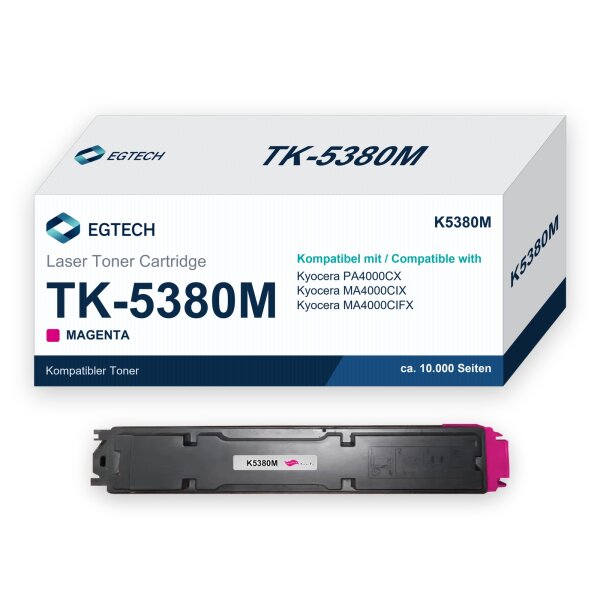 Toner kompatibel mit Kyocera TK-5380M Magenta PA4000CX MA4000CIX MA4000CIFX