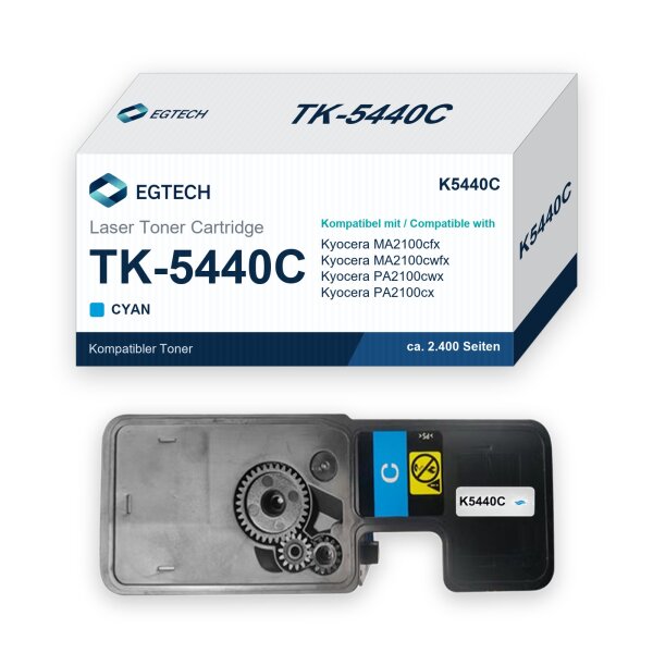 Toner kompatibel mit Kyocera TK-5440C Cyan MA2100cfx MA2100cwfx PA2100cwx