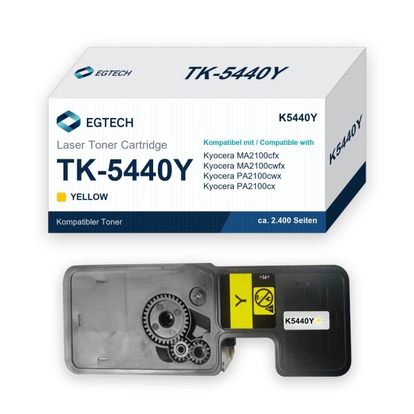 Toner kompatibel mit Kyocera TK-5440Y Gelb MA2100cfx MA2100cwfx PA2100cwx