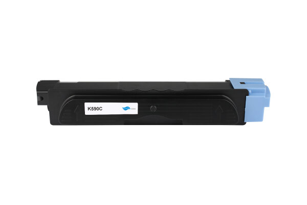Tonerkartusche kompatibel mit Kyocera TK-590C – Cyan – ca. 5.000 Seiten