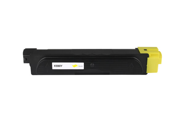 Tonerkartusche kompatibel mit Kyocera TK-590Y – Gelb – ca. 5.000 Seiten