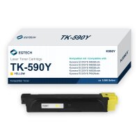 Toner kompatibel mit Kyocera TK-590Y Gelb ECOSYS M6026cdn...