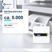 Toner kompatibel mit Kyocera TK-590Y Gelb ECOSYS M6026cdn M6026cidn M6526cdn