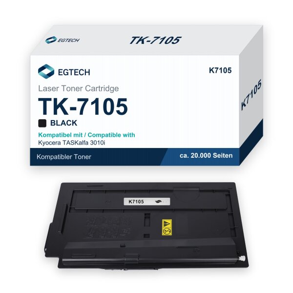 Toner kompatibel mit Kyocera TK-7105 TASKalfa 3010i 3011i Schwarz
