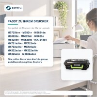 Toner kompatibel mit Lexmark 58D2H00 MS725dvn MS821n MS821dn MS822de MS823n