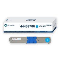 Toner kompatibel mit OKI 44469706 Cyan MC351 MC352DN...