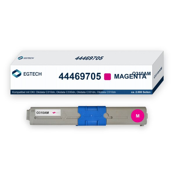 Toner kompatibel mit OKI 44469705 Magenta MC351 MC352DN MC361MFP MC362DN MC362W
