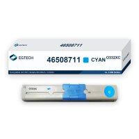Toner kompatibel mit OKI 46508711 Cyan C332dn Okidata...