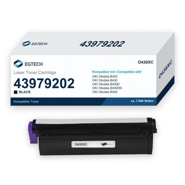 Toner kompatibel mit OKI 43979202 MB460 MB470 MB480 Okidata B420 B430 B430D B440