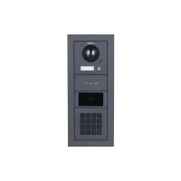 Dahua VTO4202FB-P1 Kamera Modul 1-Tasten Hybrid Black Überwachungskamera 2MP 2-Draht IP65 IK07 Aluminium