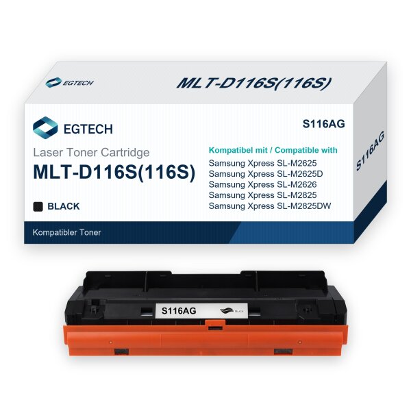 Toner kompatibel mit Samsung MLT-D116S Xpress SL-M2625 SL-M2625D SL-M2626