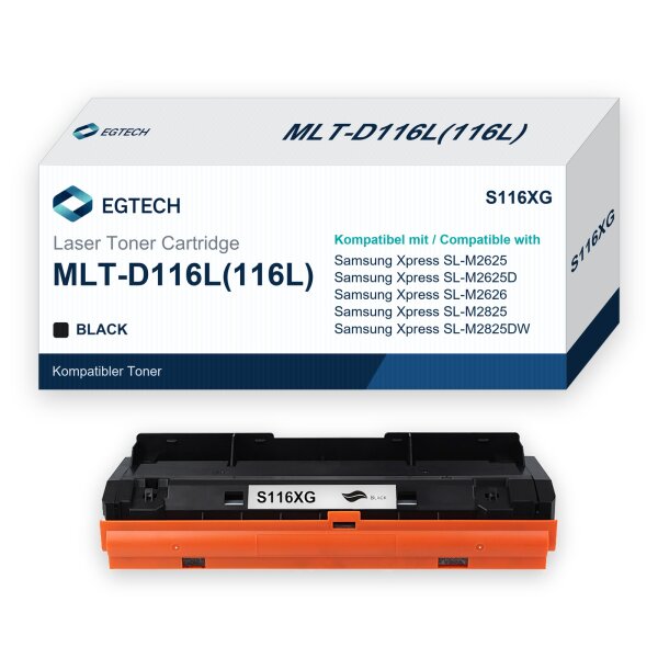 Toner kompatibel mit Samsung MLT-D116L Xpress SL-M2625 SL-M2625D SL-M2626