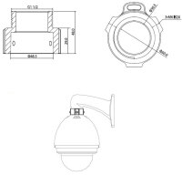 Dahua PFA111 Aufhängeadapter Kamera-Zubehör...