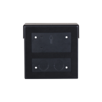 Dahua VTM76 1 Modul Aufputz Regendach Black Kamera-Zubehör Aluminium 142,7 mm x 144,8 mm x 75 mm