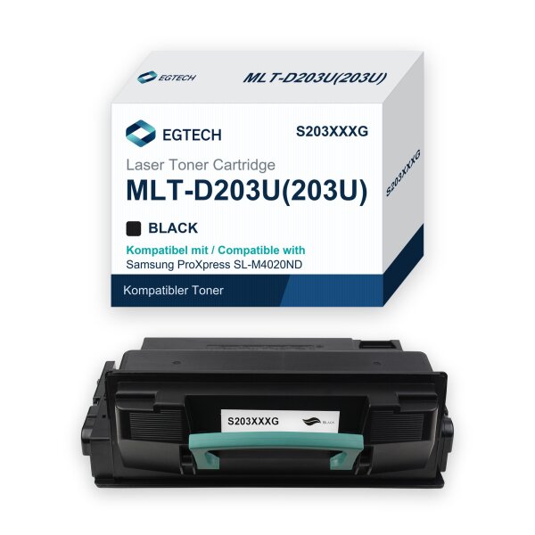 Toner kompatibel mit Samsung MLT-D203U ProXpress SL-M4020ND SL-M4070FR Schwarz