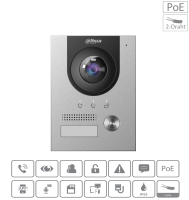 Dahua VTO2202F-P-S3 Kamera Hybrid Überwachungskamera...