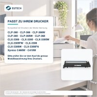 Toner kompatibel mit Samsung CLT-C406S Cyan CLP-360 CLP-366 CLP-366W CLP-365