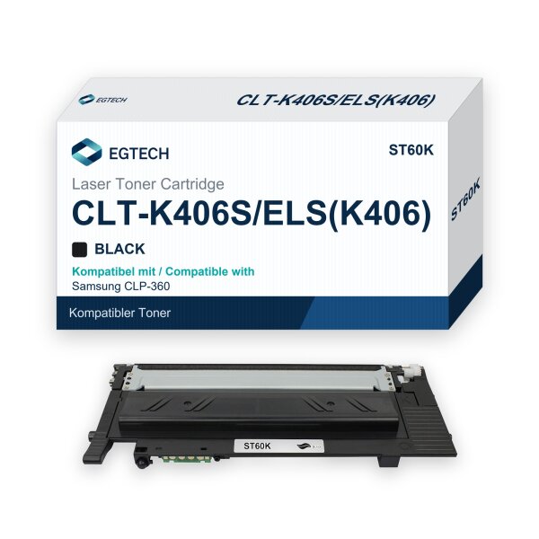 Toner kompatibel mit Samsung CLT-K406S CLP-360 CLP-366 CLP-366W CLP-365 CLP-365W