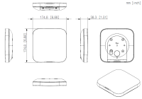 Dahua ARC3800H-W2(868) AirShield Alarm Hub WLAN Wi-Fi
