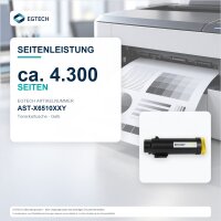 Toner kompatibel mit Xerox 106R03692 Gelb Phaser 6510N 6510DN 6510DNM 6510DNI