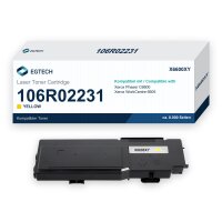 Toner kompatibel mit Xerox 106R02231 Gelb Phaser C6600...