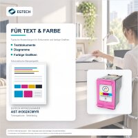 Tinte kompatibel mit HP 302XLCMY Mehrfarbig Deskjet 1110 1111 1112 2130 2131