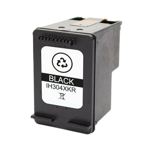 Tintenpatrone kompatibel mit HP 304XLK(N9K08AE) – Schwarz – ca. 750 Seiten