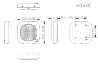 Dahua ARA12-W2(868) AirShield Alarm Wireless Intercom Siren Video-Türsprechanlage