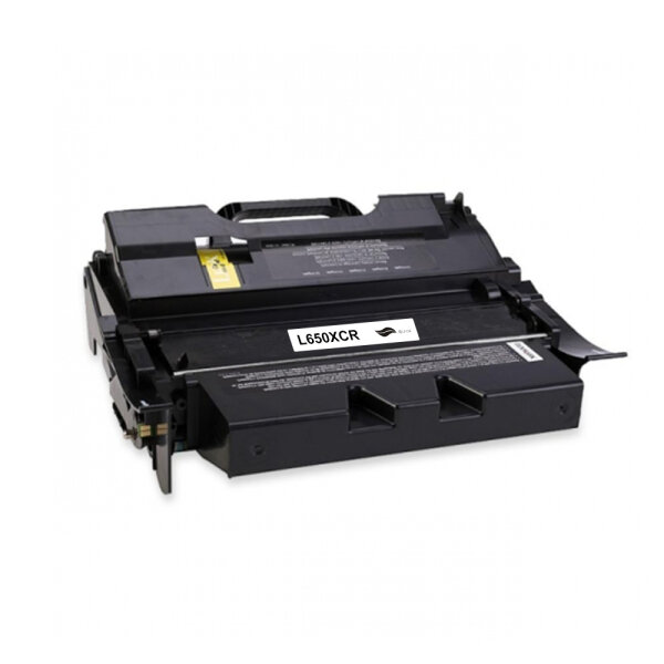 Tonerkartusche kompatibel mit Lexmark T650H11E – Schwarz – ca. 25.000 Seiten