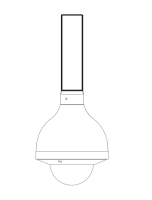 Dahua PFA112 Verlängerung Kamera-Zubehör Aluminium 53 mm x 220 mm G1½ Zoll