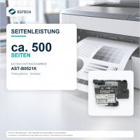 Tinte kompatibel mit Brother LC521 BK DCP-J1260W DCP-J1310DW DCP-J1313DW Schwarz