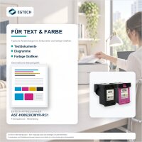 Tinte kompatibel mit HP 62XLCMY Mehrfarbig Envy 5540 5541 5542 5543 5544 5545